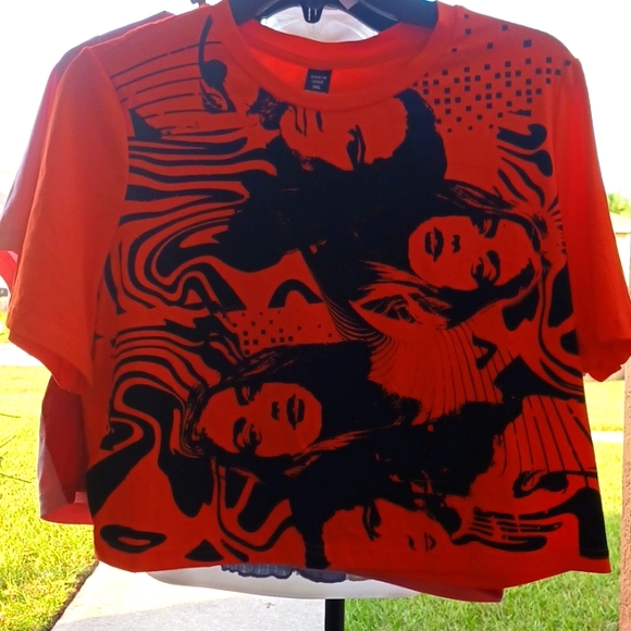 Other - # 6 Shein curves 3XL crop orange Women’s top